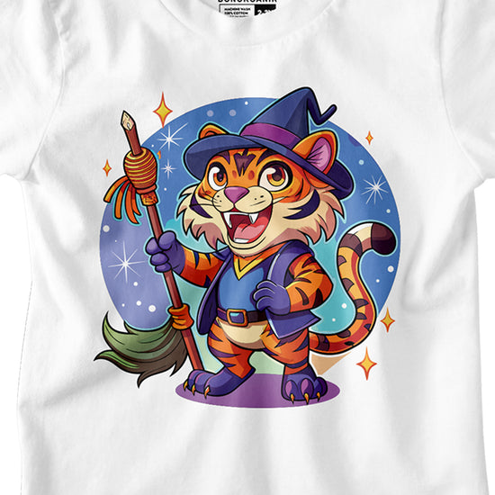 Boys Magical Tiger Printed Tees