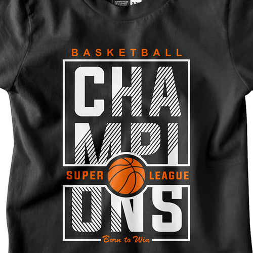 Boys Champions Printed Tees