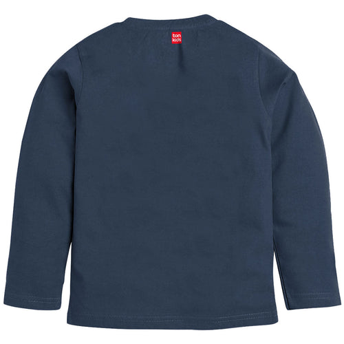 Spiderman Navy Full Sleeve Boys Tshirt