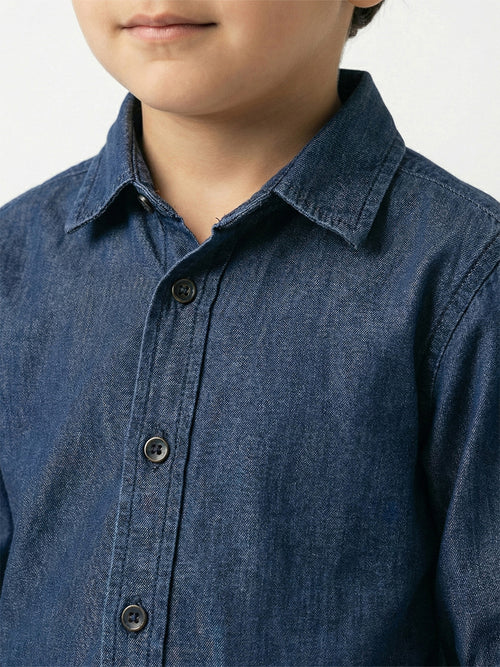 Boy's Shirts Multi Full sleeve Spread Collar
