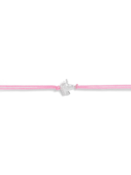 925 Silver-unicorn Rakhi for Kids in cubic zirconia