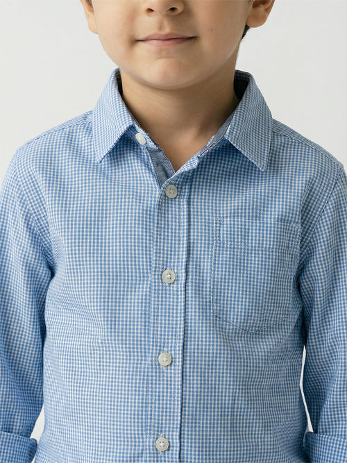 Boy's Shirts Multi Full sleeve Spread Collar