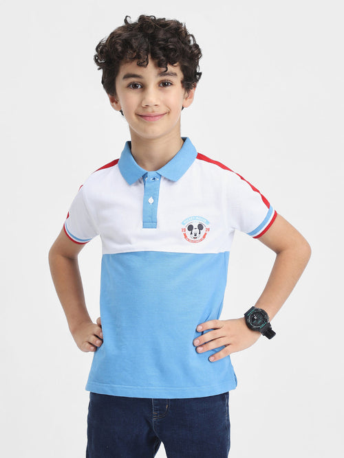 Mickey Boys Polo Tees  | Multi Color