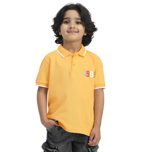 Avengers Boys Polo Tees  | Yellow