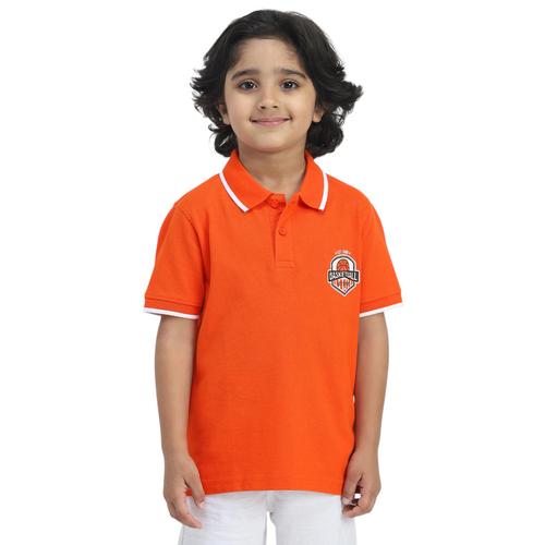 Generic Boys Polo Tees  | Orange