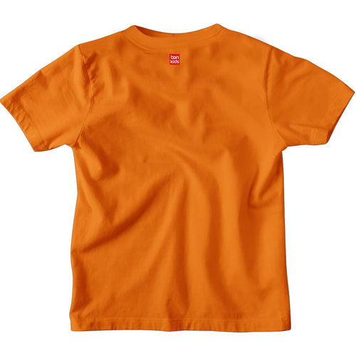 Dino Orange Boys T-SHIRT
