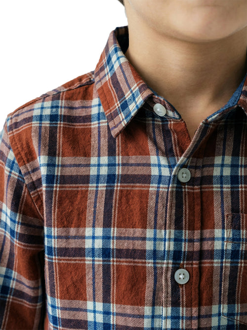 Boy's Shirts Multi Full sleeve Spread Collar