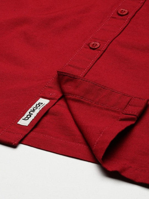 Boys Shirt RED