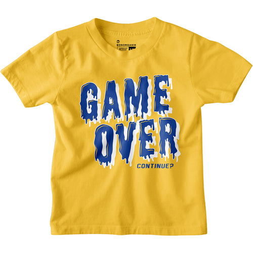 Boys Game Over Printed Tees