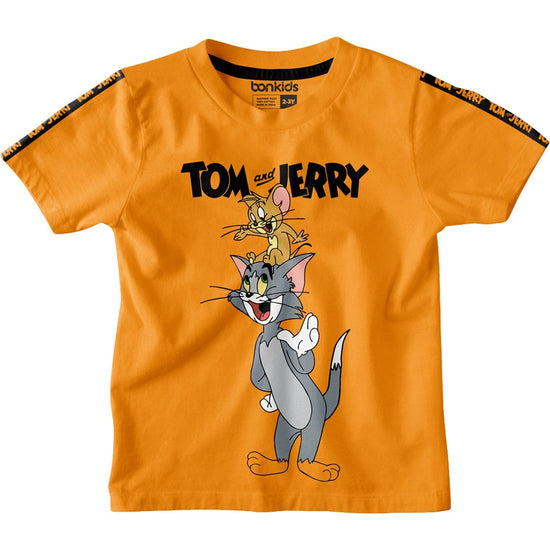 Tom & Jerry Orange Boys T-SHIRT