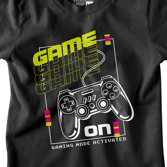 Boys Game On Printed Tees