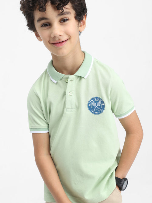 Generic Boys Polo Tees  | Lime Green
