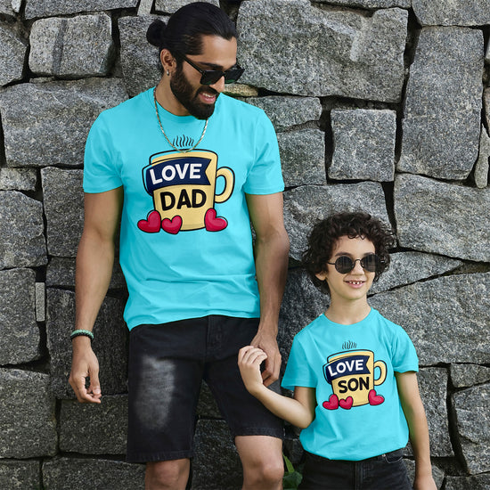 Love Dad & Son Twinning Tees For Dad And Son