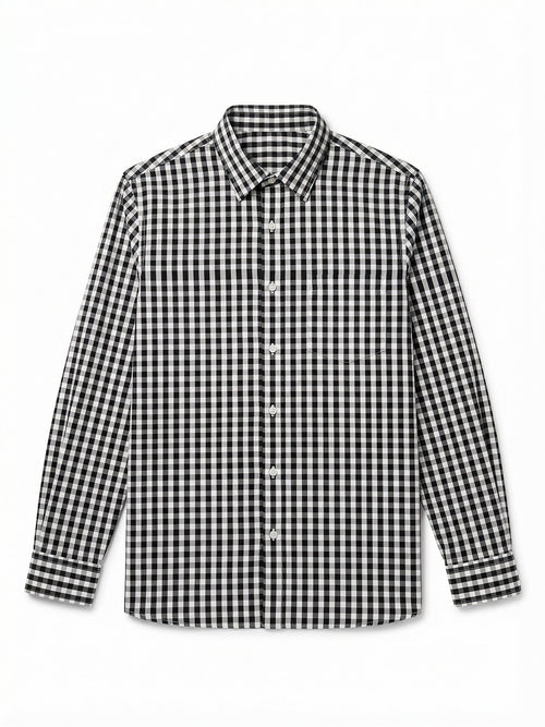 Boy's Shirts Black Full sleeve Spread Collar