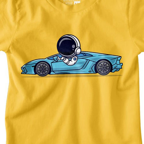 Boys Car Printed Tees