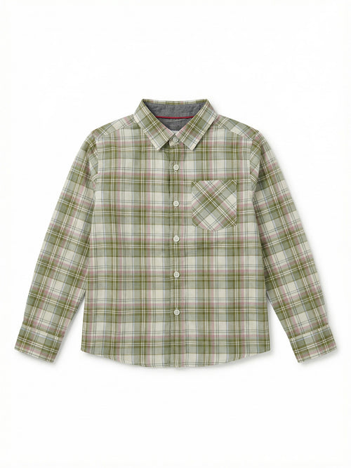 Boy's Shirts Multi Full sleeve Spread Collar