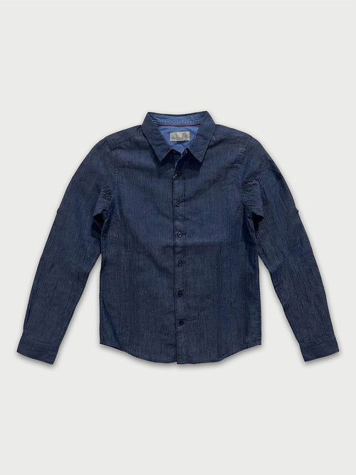 Boy's Shirts Multi Full sleeve Spread Collar
