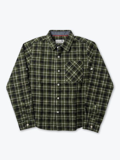 Boy's Shirts Multi Full sleeve Spread Collar