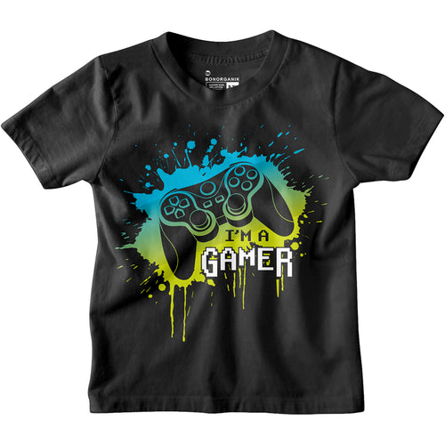 Boys Gamer Printed Tshirt