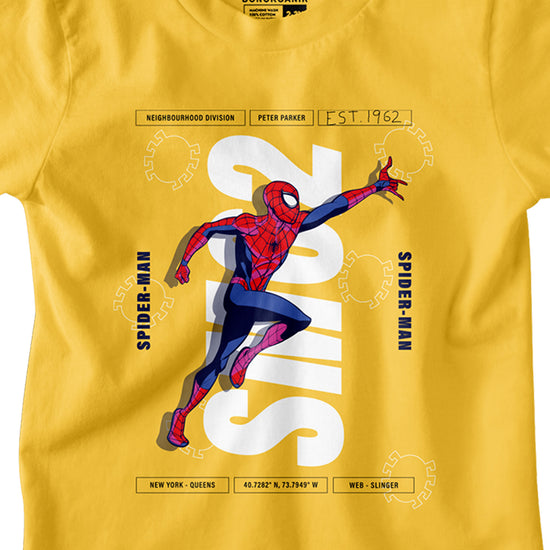 Boys Spirderman Character Tees