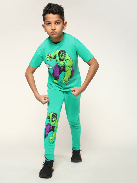 Boys Hulk CO-ORDS set tshirt and Jogger