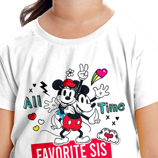 Mickey All Time Favorite Bro & Sis Siblings Tees