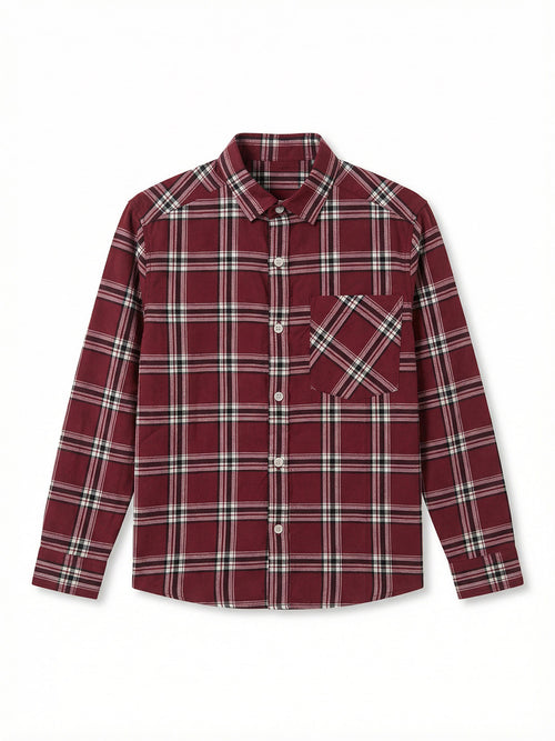 Boy's Shirts Multi Full sleeve Spread Collar