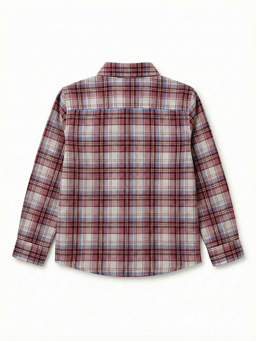 Boy's Shirts Multi Full sleeve Spread Collar