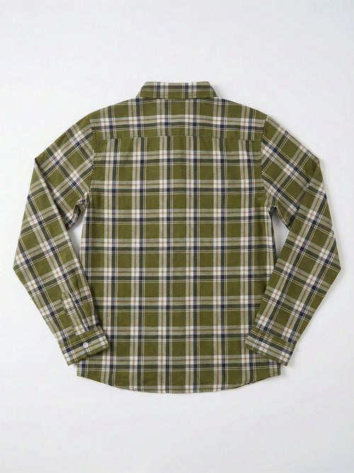 Boy's Shirts Multi Full sleeve Spread Collar