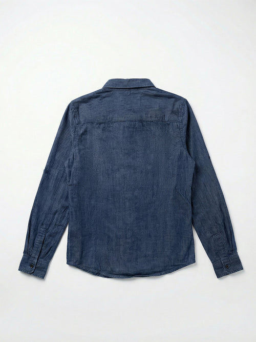 Boy's Shirts Multi Full sleeve Spread Collar