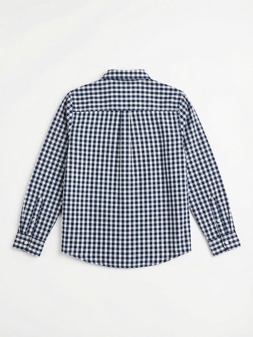 Boy's Shirts Black Full sleeve Spread Collar