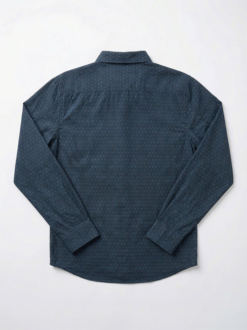Boy's Shirts Multi Full sleeve Spread Collar