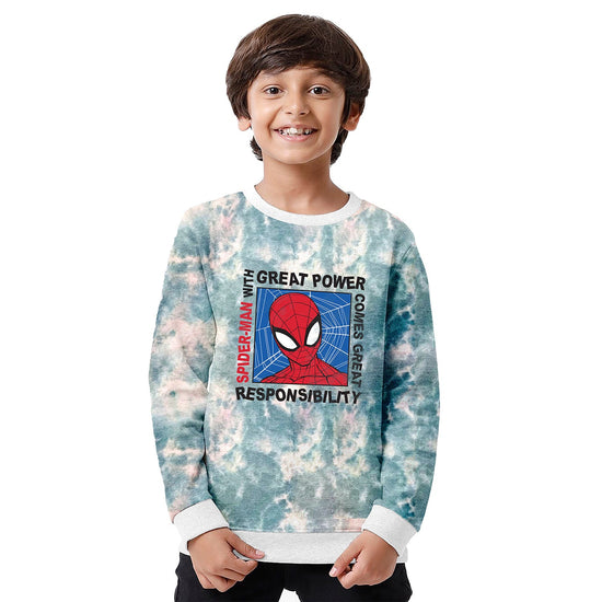 Spiderman Grey Boys Sweatshirt