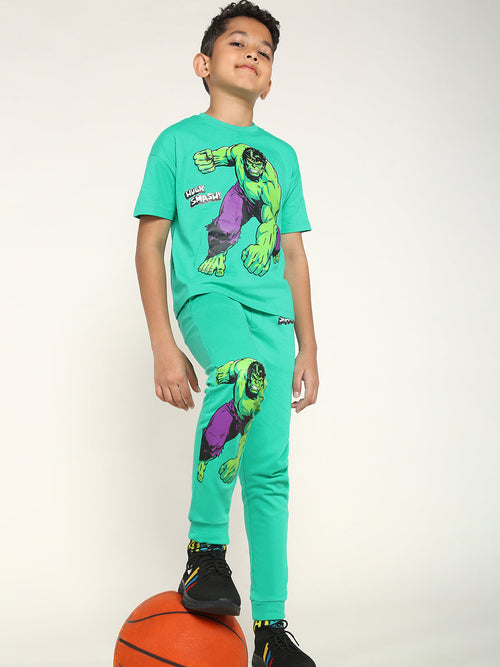 Boys Hulk CO-ORDS set tshirt and Jogger