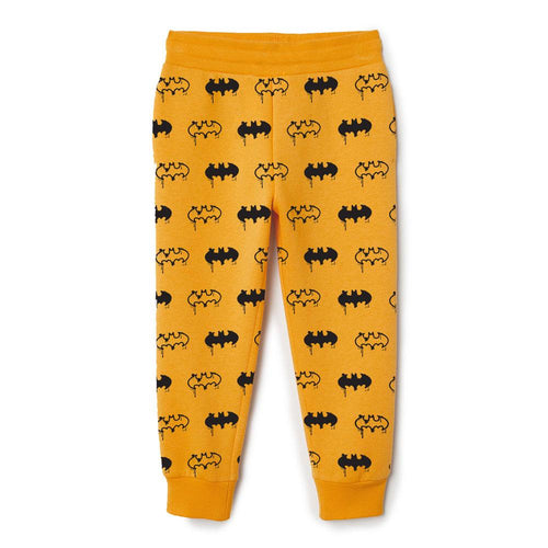 Batman Mustard Yellow Boys Joggers