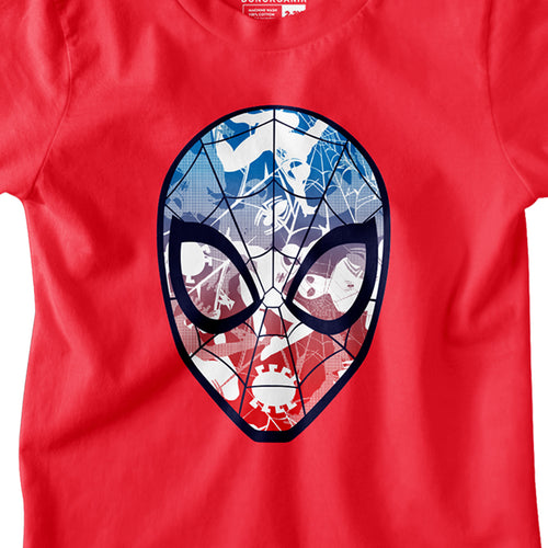 Boys Spiderman Printed Tees