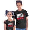 Lil Sister Roll & Big Bro Rock Siblings Tees