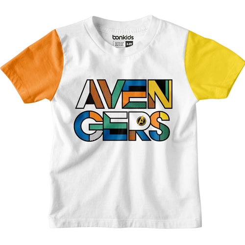 Avengers & Capt America Combo Boys T-SHIRT