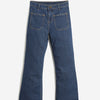 Girls Jean Mid-Rise Regular Fit Clean Look Cotton Jeans