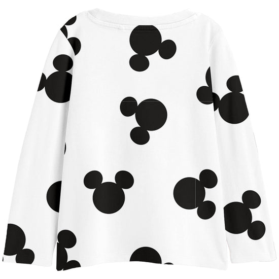 Girls Mickey Mouse Printed Full Sleeve tshirt