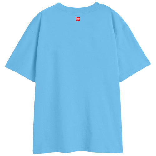 Girls Over Size Tshirt Blue