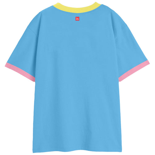 Girls Mini Printed Over size Tshirt