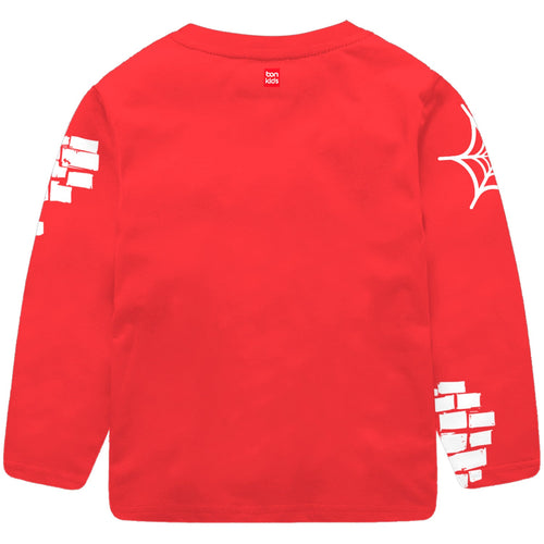 Boys-Spider-Man-Full-Sleeve-Tshirt