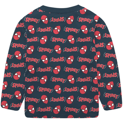 Boys-Spider-Man-Full-Sleeve-Tshirt