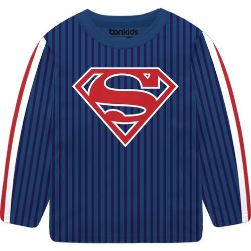 Navy Superman Full Sleeve Tshirt