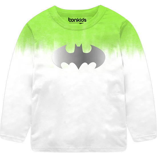 Batman Green/white Full Sleeve Tshirt