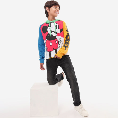 BOYS Mickey NON-ZIPPER HOODIE
