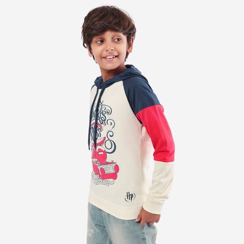 HOGWARTS Express Printed Boys Hoodie