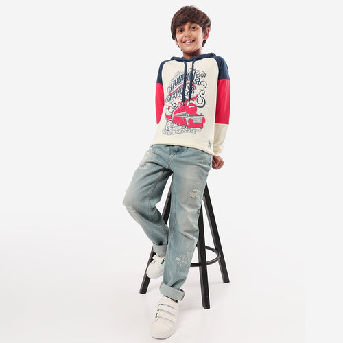 HOGWARTS Express Printed Boys Hoodie