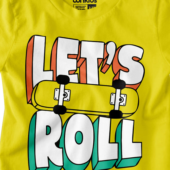 Lets Roll Boy Tshirt